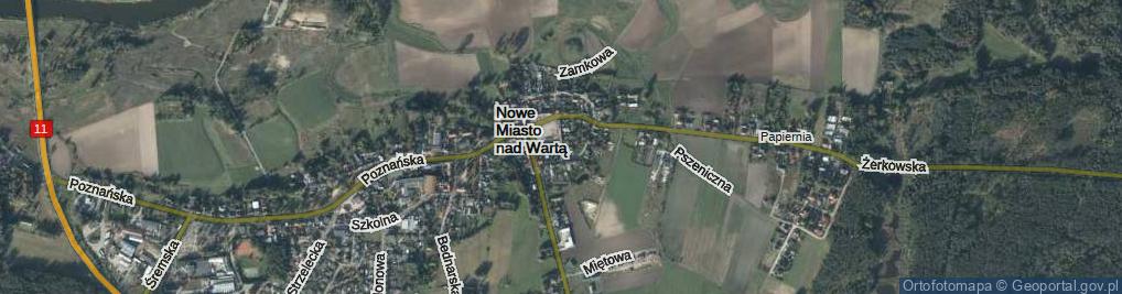 Zdjęcie satelitarne Krótka ul.